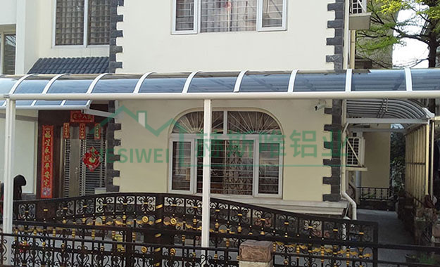 廣州番禺區(qū)蓮花別墅48號(hào)雨棚-謝先生