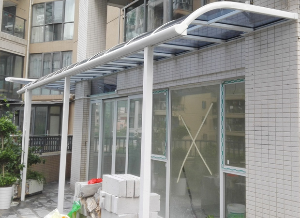 鋁合金R型雨棚