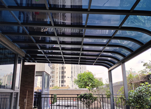 鋁合金雨棚 加強(qiáng)版