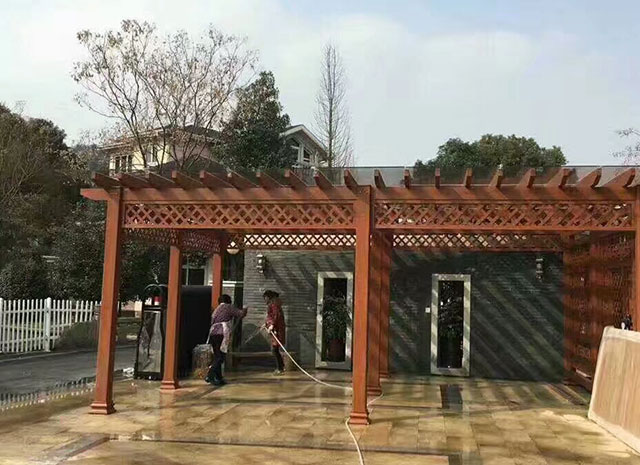 鋁合金葡萄架定制