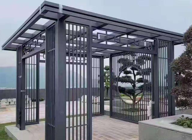 鋁合金涼亭新中式