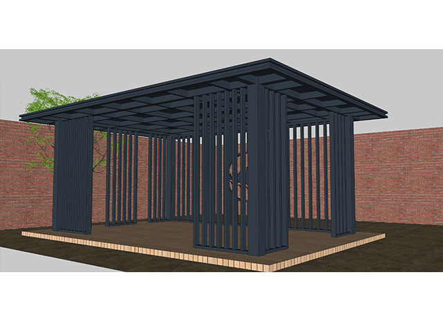 新中式?jīng)鐾?四角