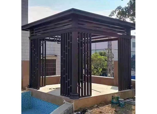 六角涼亭 鋁合金