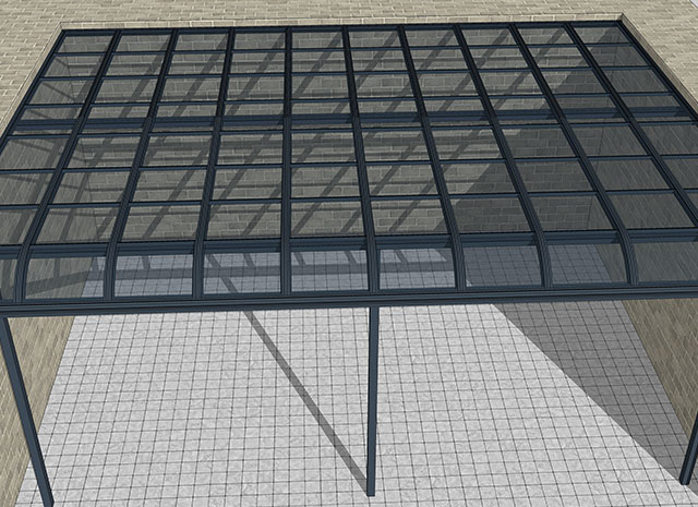 戶外透明遮陽棚